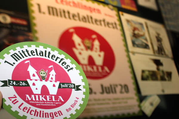MIKELA Mittelalterfest Print Design von DESIGN B3 Werbeagentur Leverkusen